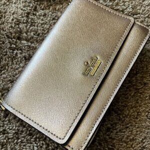 Kate Spade Metallic Mini Cross Body Purse